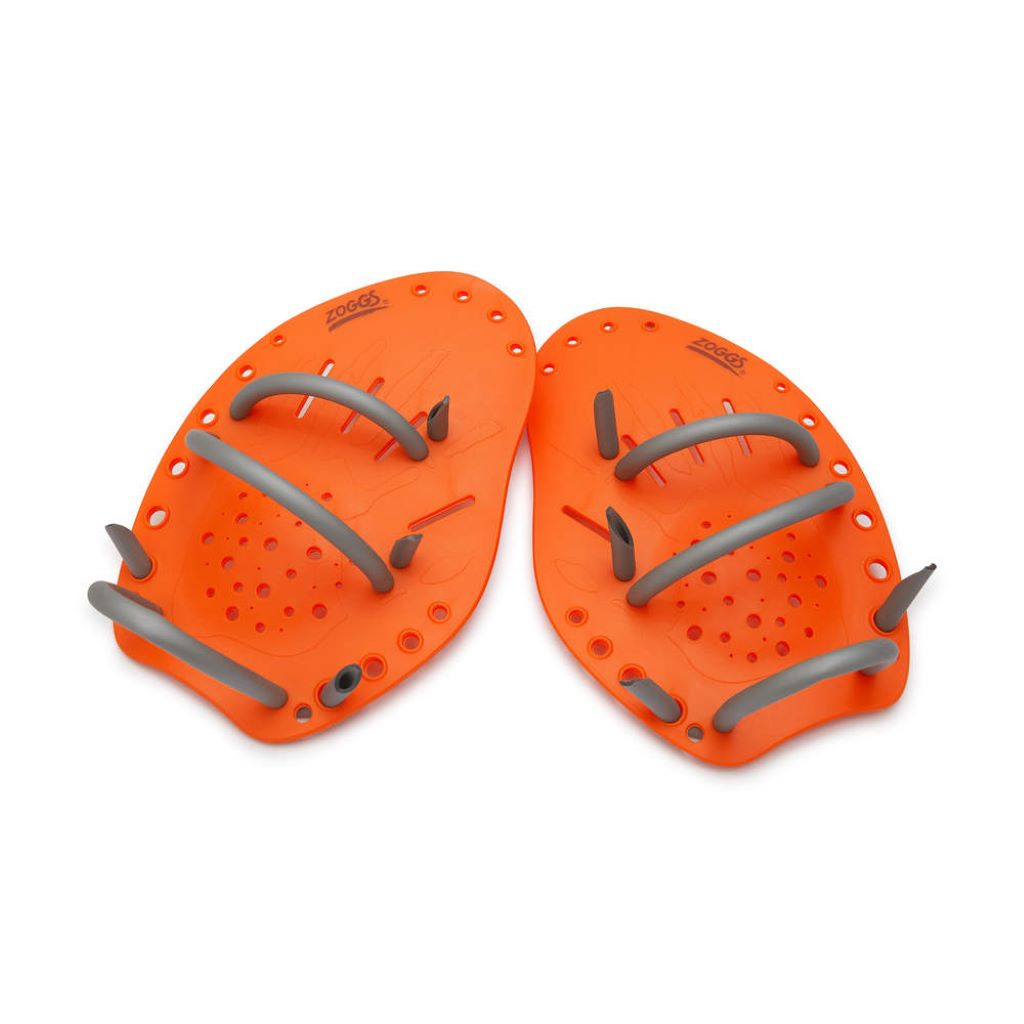 Zoggs Matrix Hand Paddles, Medium, orange