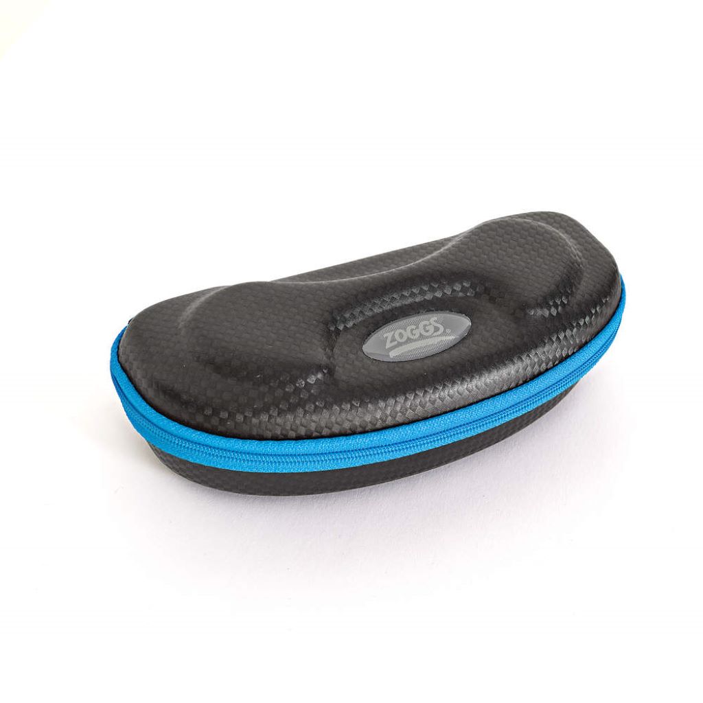 Zoggs Goggle Case, schwarz/blau