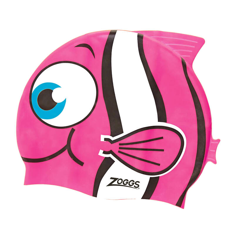 Zoggs Junior Silicone Character Cap, Badekappe, diverse Motive