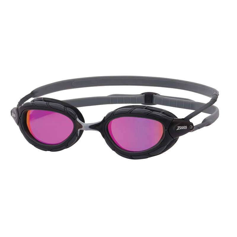 Zoggs Predator Titanium, Grey/Black/Mirrored Pink