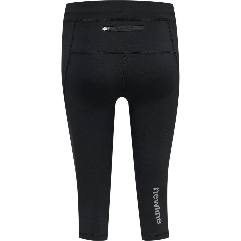 Newline Women Core Knee Tights, Laufhose, Damen, schwarz