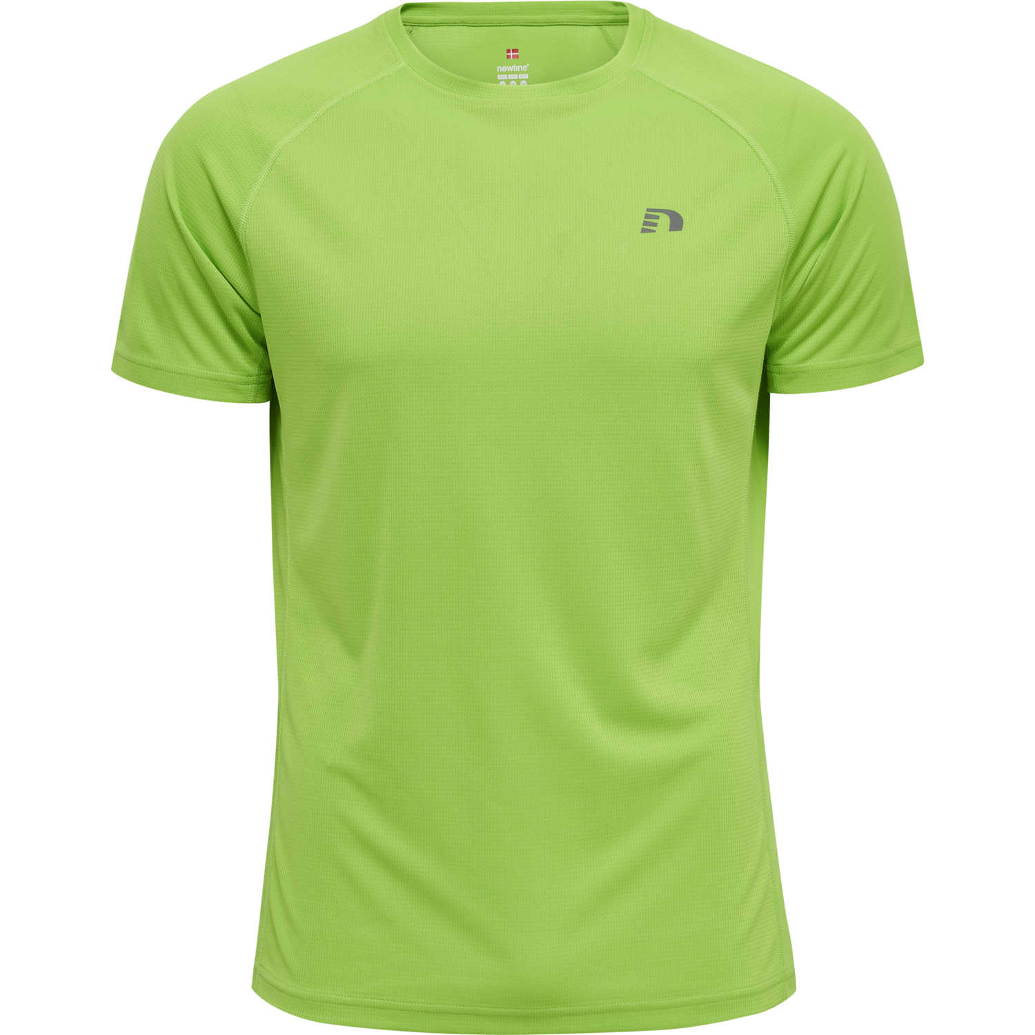 Newline Men Core Running T-Shirt S/S, Herren, green flash, grün