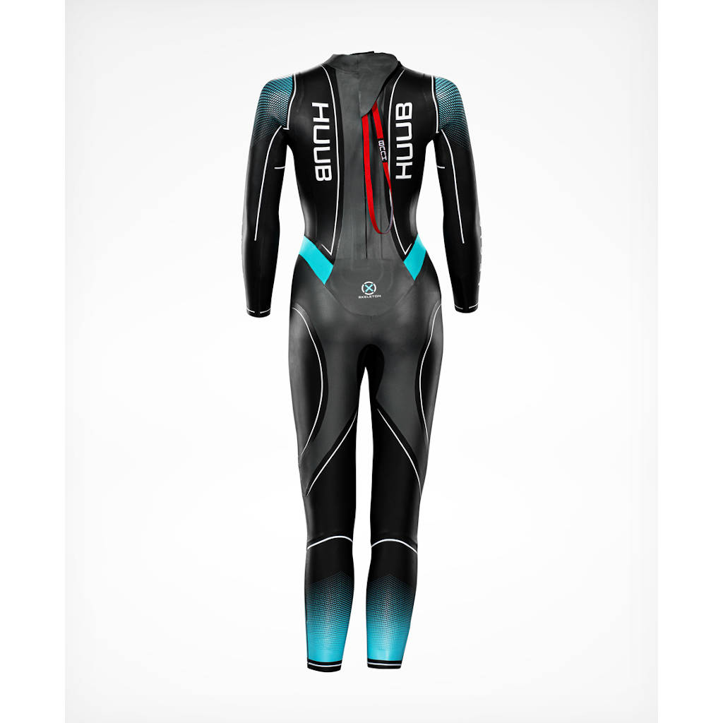 Huub Aegis X 3:3, Neoprenanzug, schwarz/blau, Damen, 2023