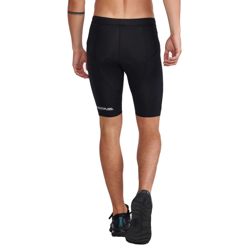 2XU Aero 9 Inch Tri Short, Herren, black/white, schwarz/weiß