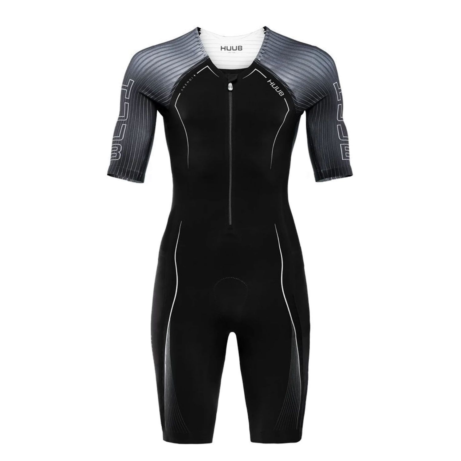 Huub Anemoi Aero + Bonded TriSuit, Herren, schwarz/weiß