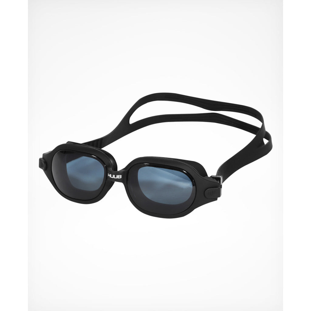 Huub Retro Schwimmbrille, schwarz