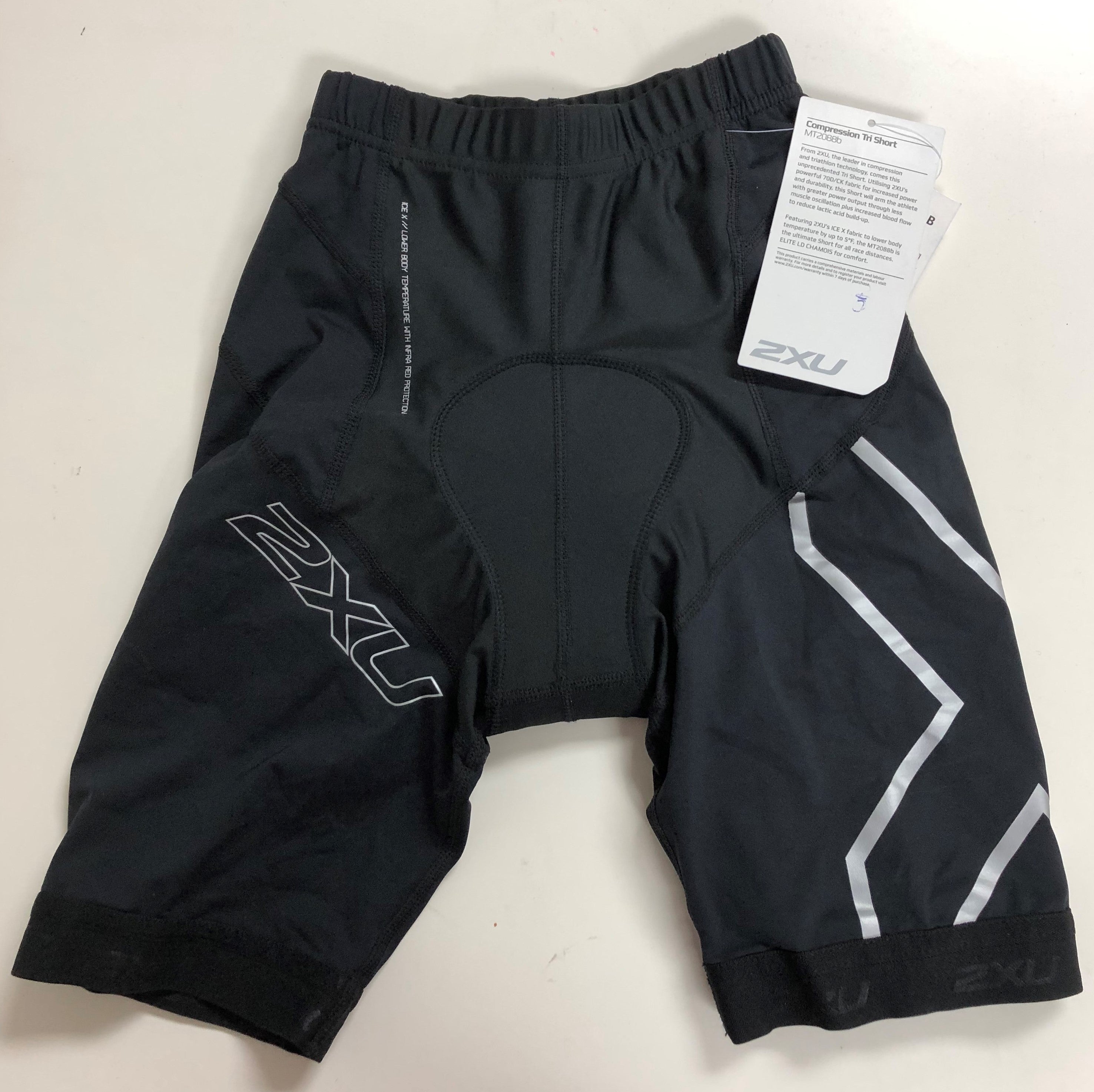 2XU Compression Tri Short, Herren, schwarz, Größe XS