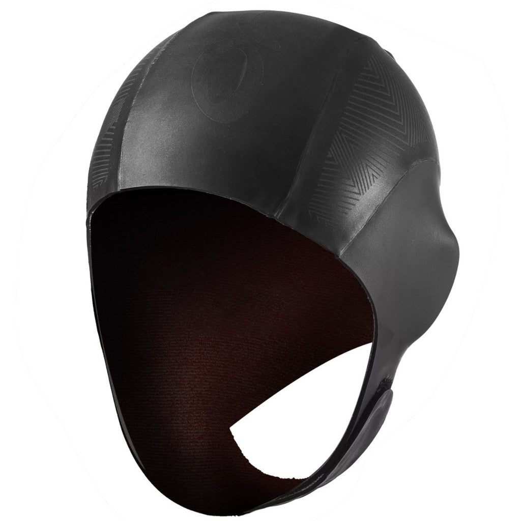 Orca Neopren Thermal Swim Cap, Schwimmkappe, Badekappe, Kappe, Mütze, schwarz