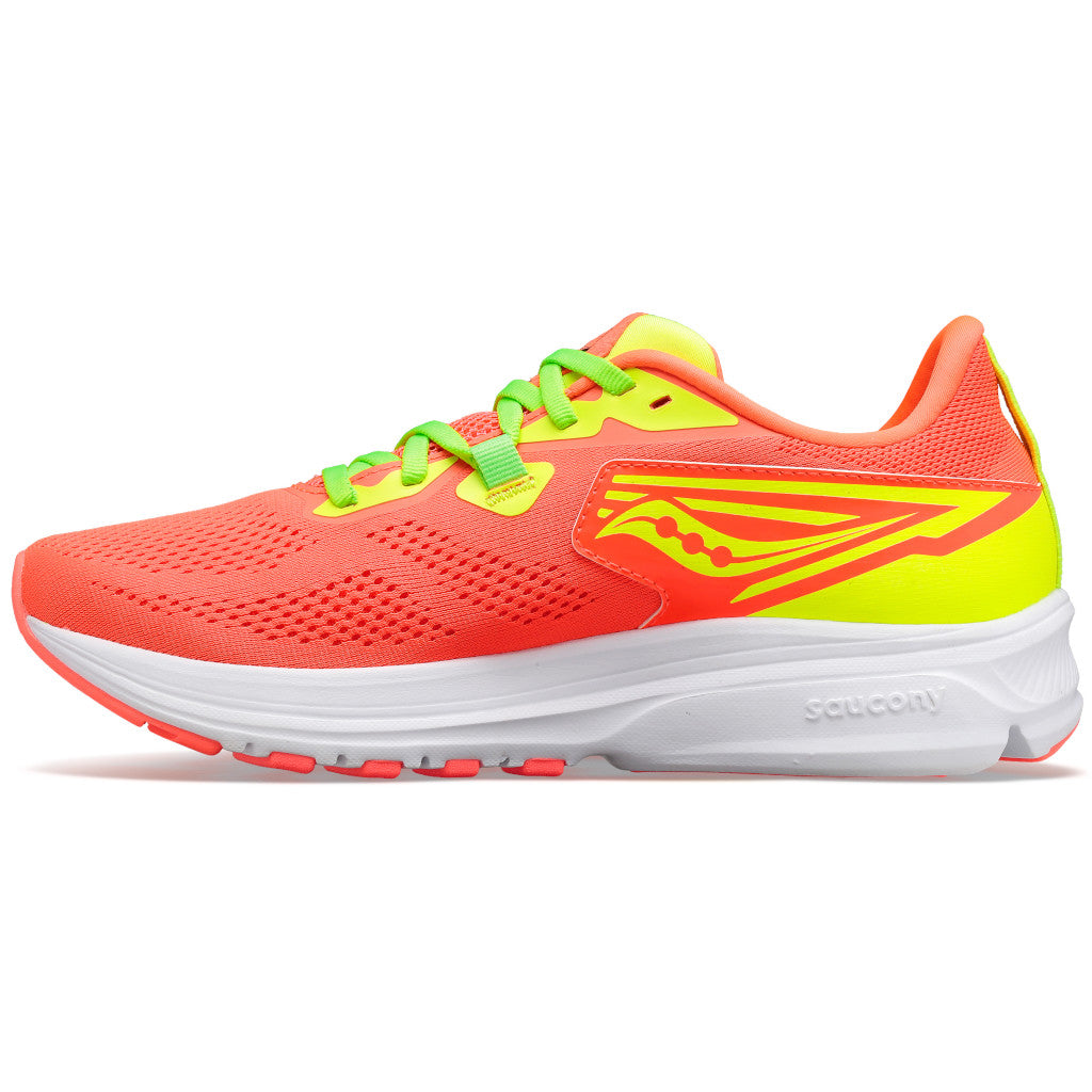 Saucony München 5, Damen, vizired/citron, orange/gelb/grün/weiß