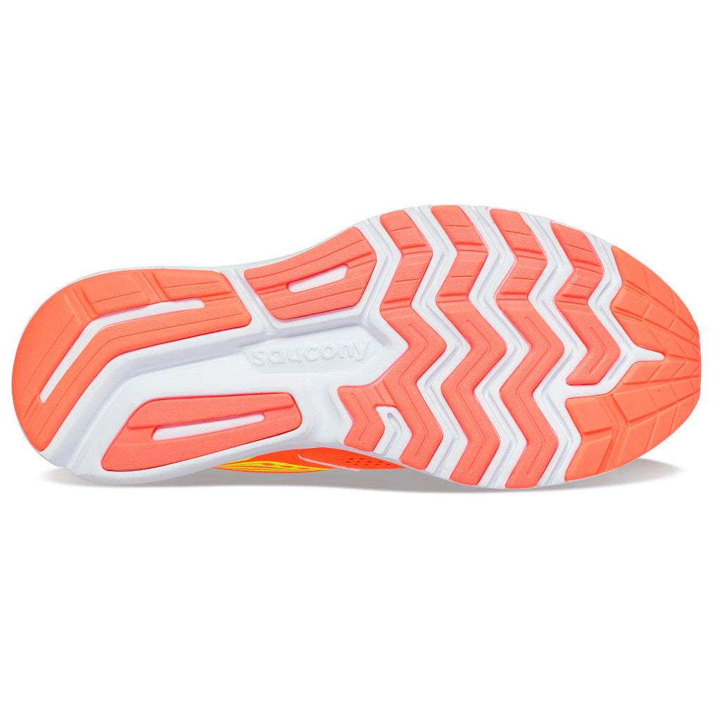 Saucony München 5, Damen, vizired/citron, orange/gelb/grün/weiß