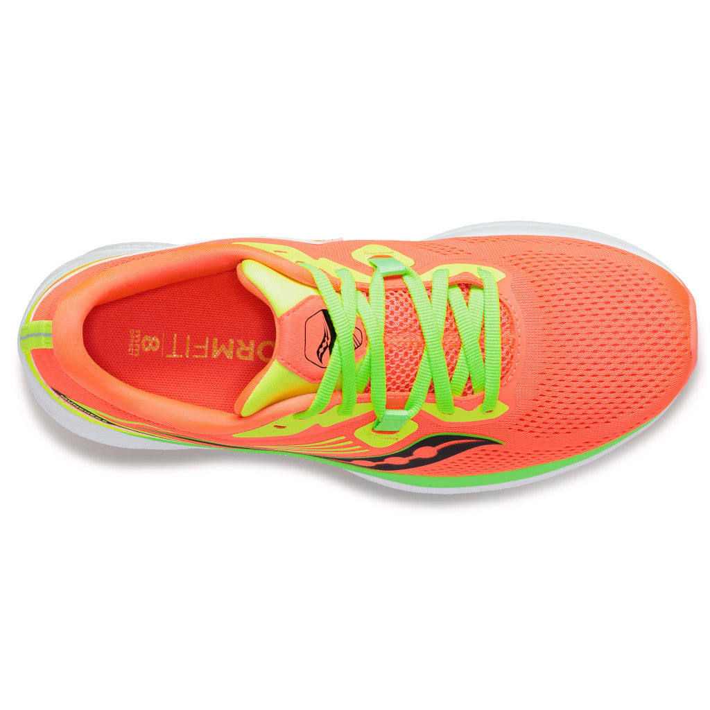 Saucony München 5, Damen, vizired/citron, orange/gelb/grün/weiß