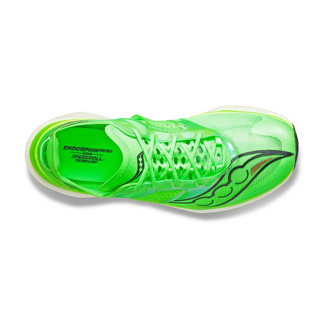 Saucony Endorphin Elite, Damen, slime, grün