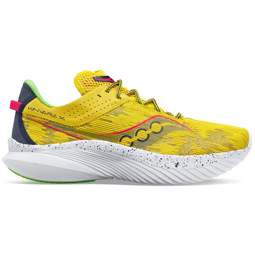 Saucony Kinvara 14, Damen, otherworld sulphur, gelb