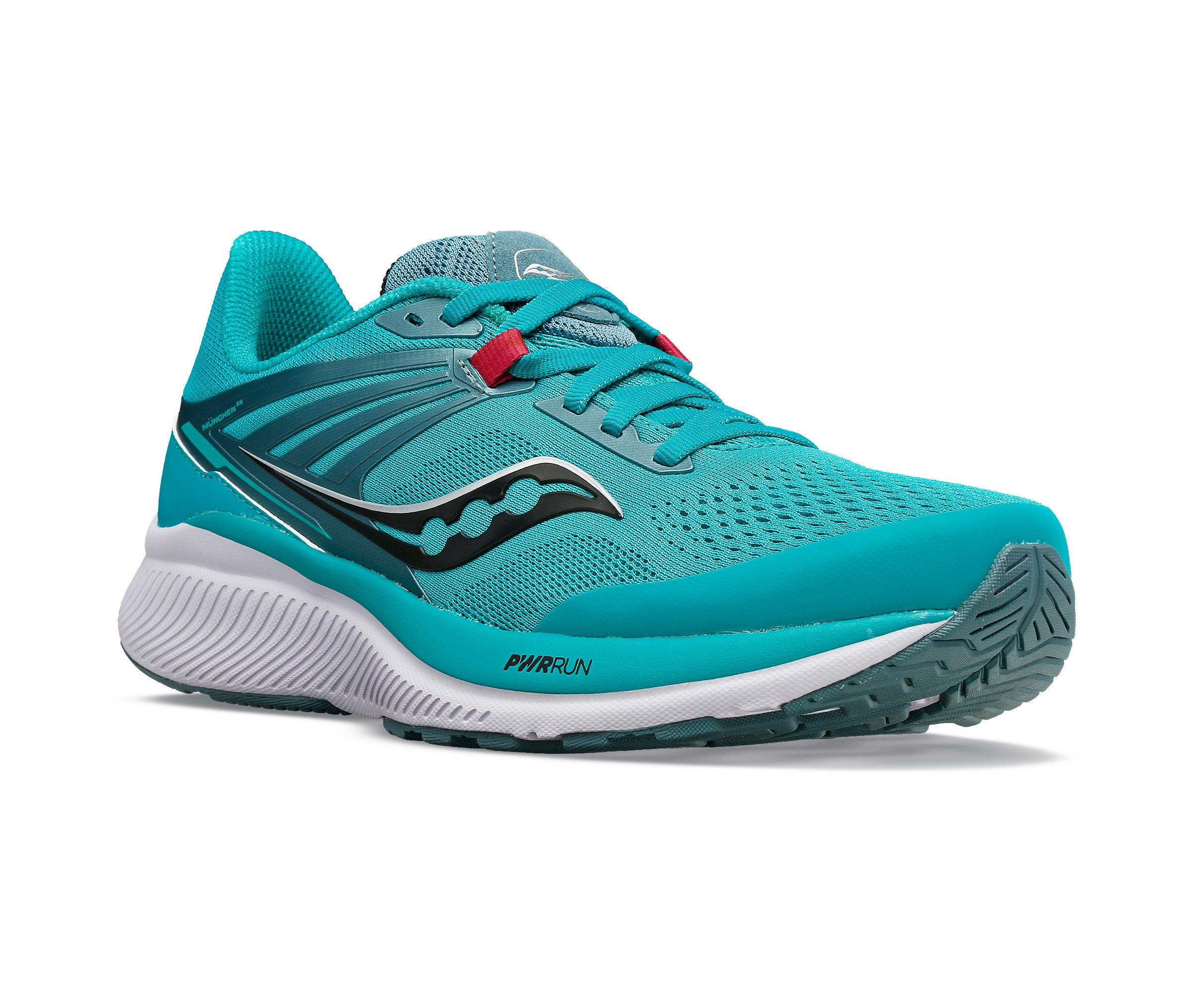 Saucony München 5S, Damen, palm/moss, hellblau