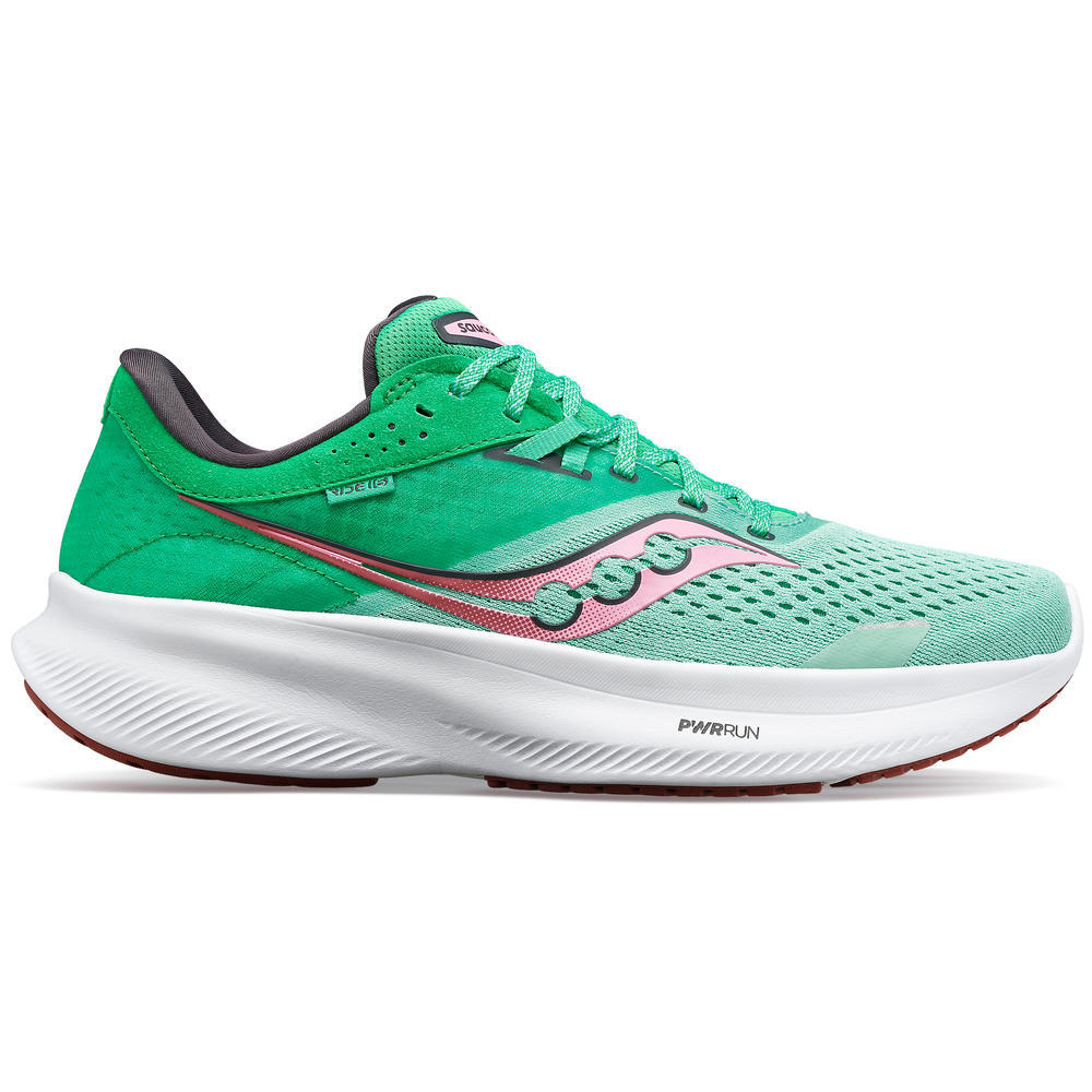 Saucony Ride 16, Damen, spring/peony, türkies