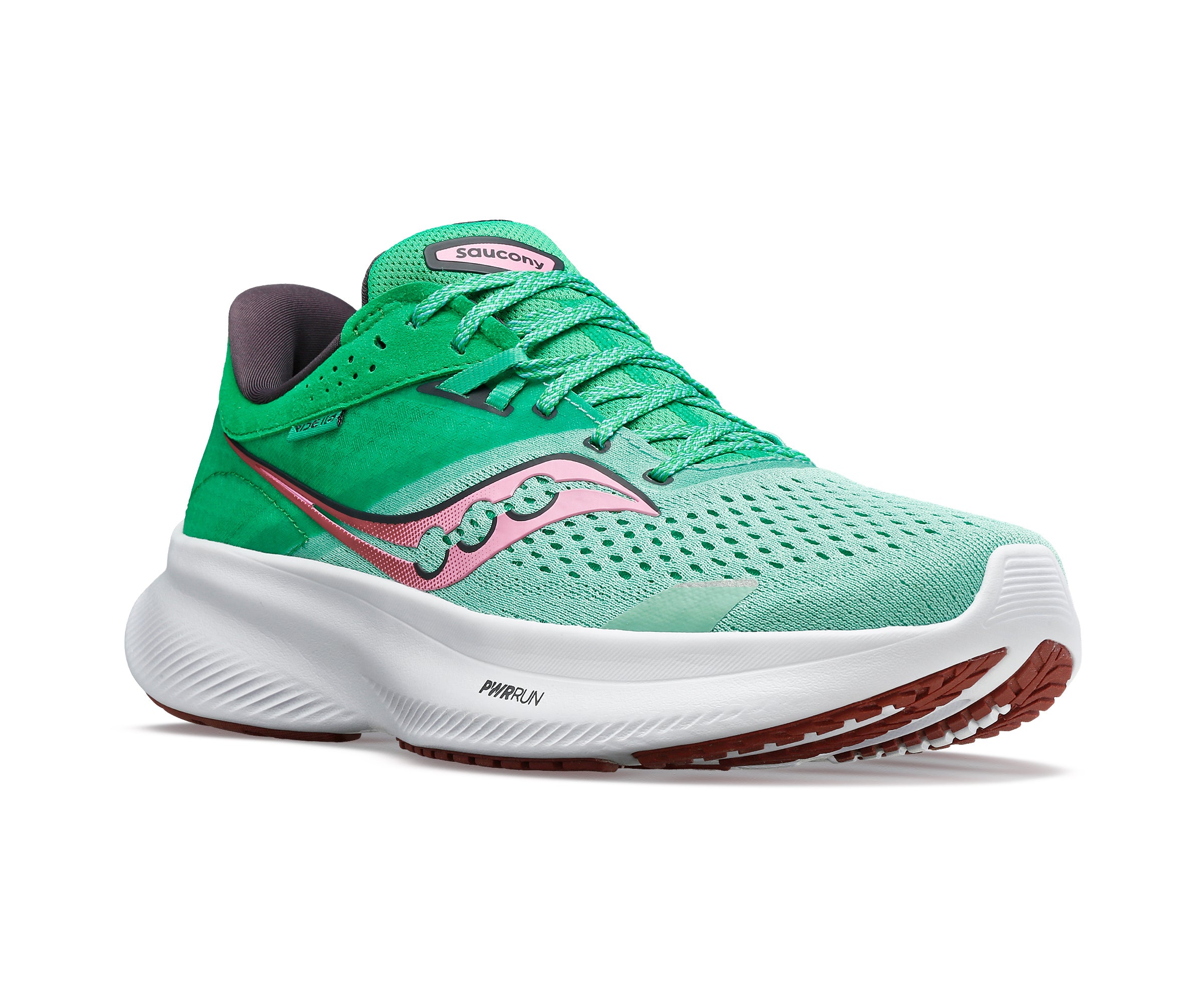 Saucony Ride 16, Damen, spring/peony, türkies