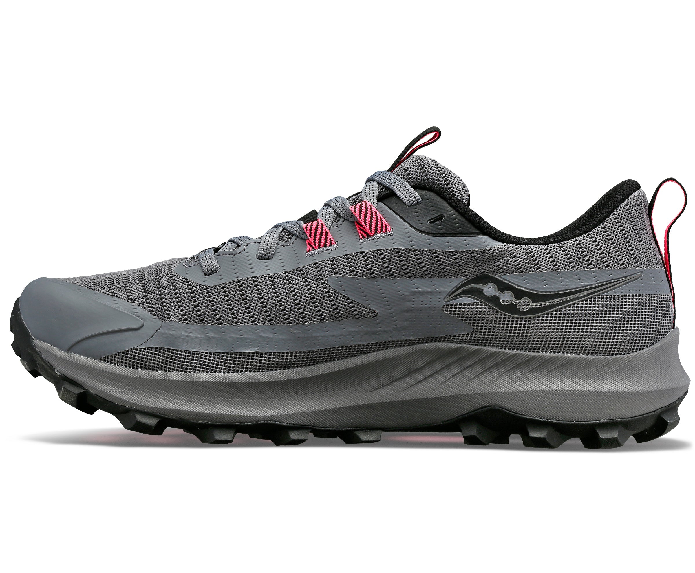 Saucony Peregrine 13 GTX, Damen, grey/black, grau/schwarz