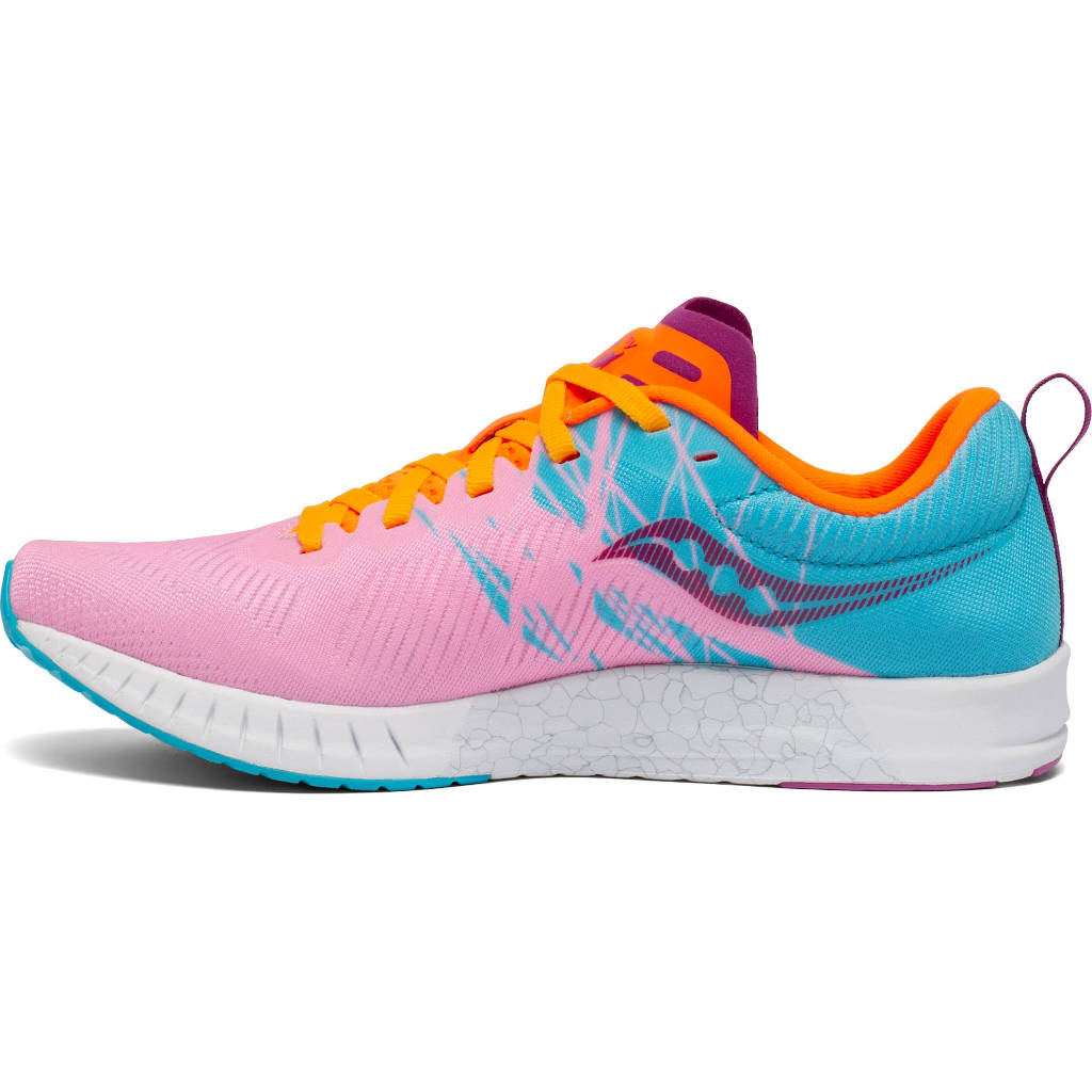 Saucony Fastwitch 9, Damen, future pink, pink/hellblau