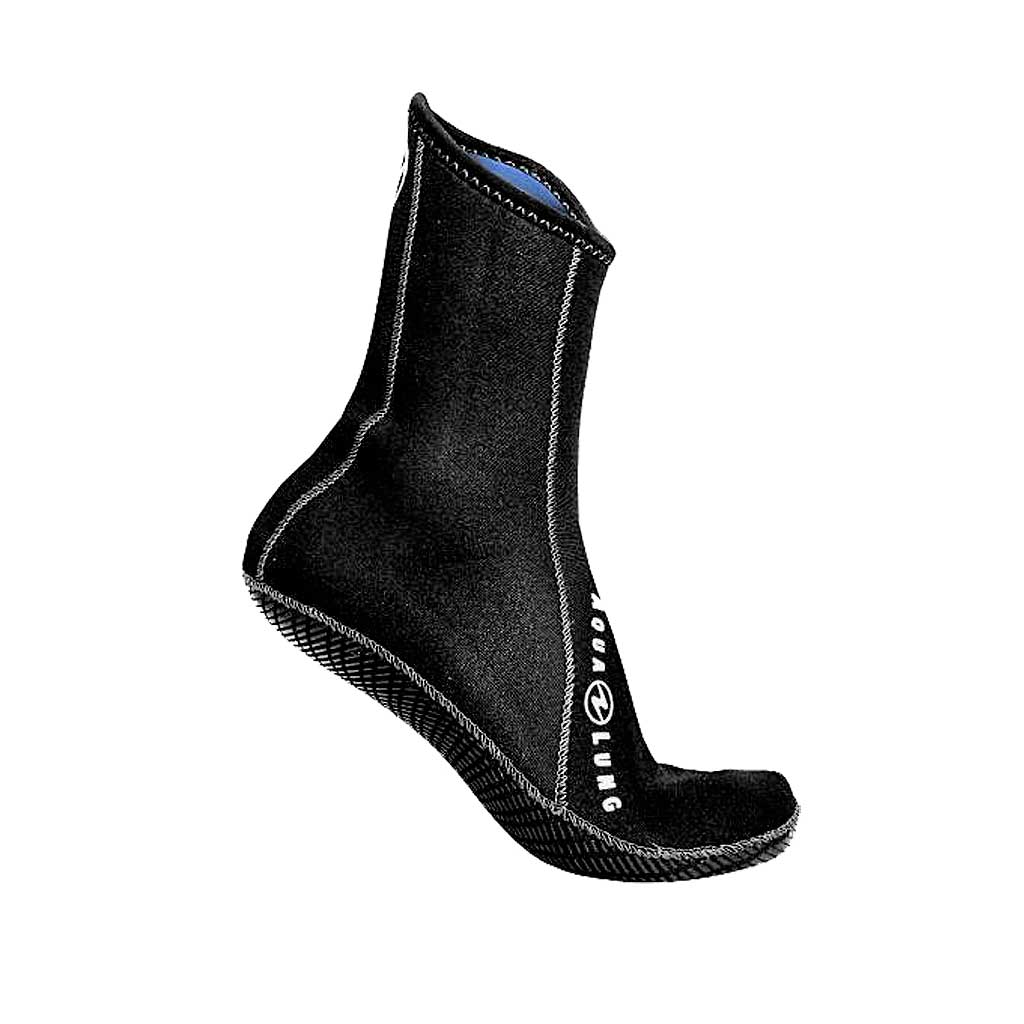 Aqualung, Aqua Sphere, 3mm Ergo High Grip Neoprene Socks, Füßling, Socken, Neopren, schwarz/blau