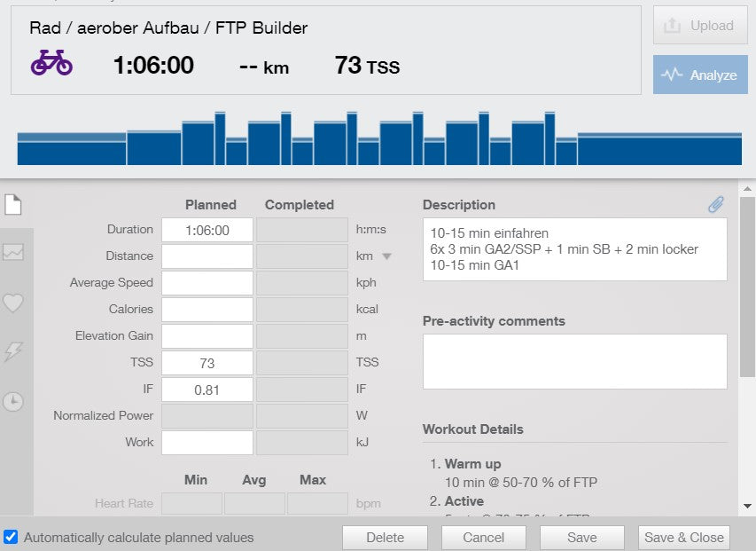 Trainingsplan Triathlon: 12 Wochen Sprint-/Volksdistanz - Level Fortgeschritten/Racer