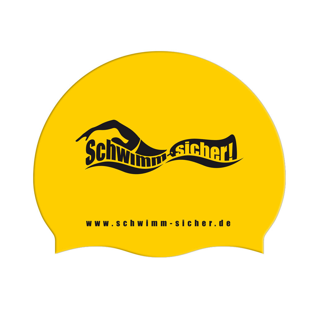 schwimm-sicher.de Silicon Cap, Badekappe, diverse Farben