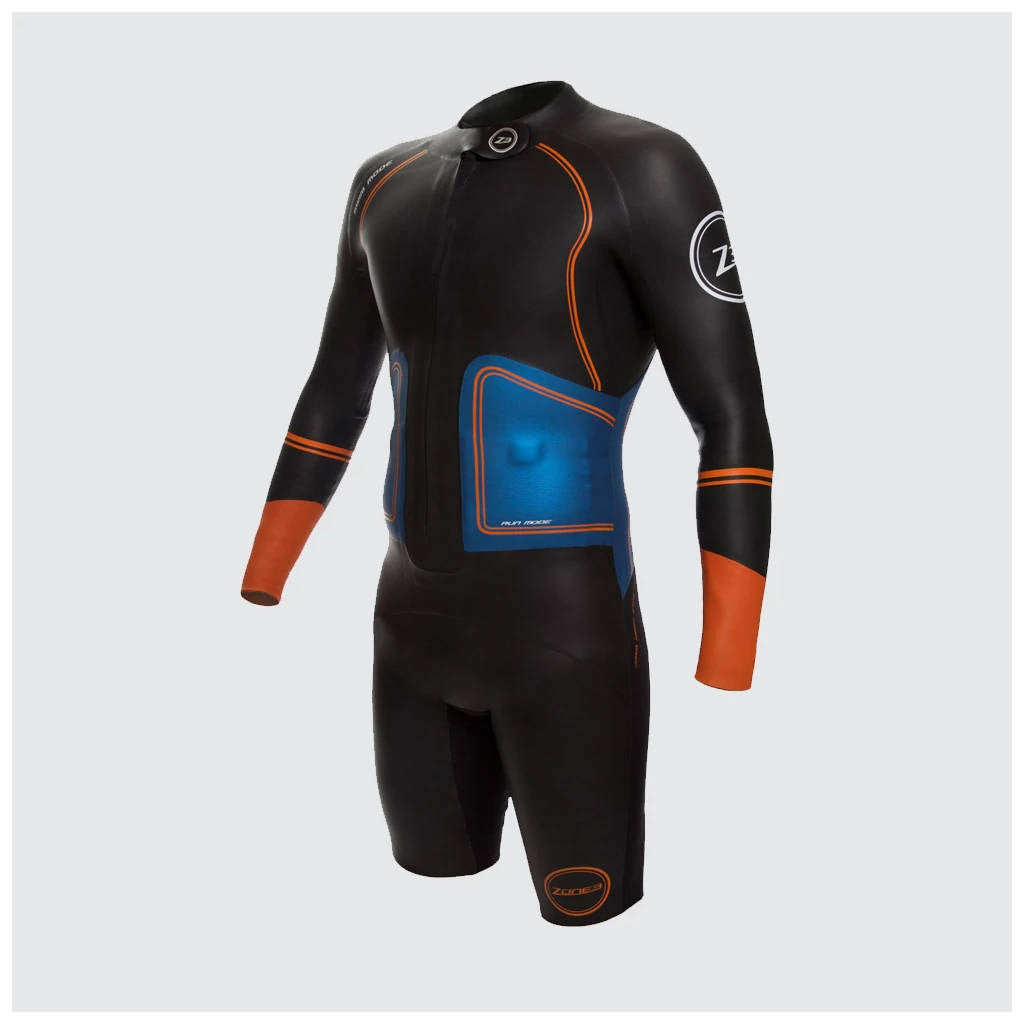 Tester Zone3 Men's Evolution Wetsuit, Neoprenanzug, Herren, schwarz/blau