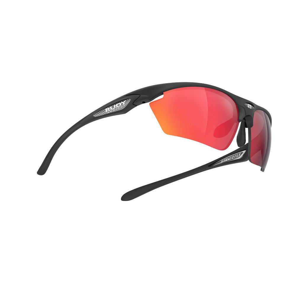 RUDY Project Stratofly Black Matte - MLS Red, rot/schwarz, Radbrille, Sportbrille