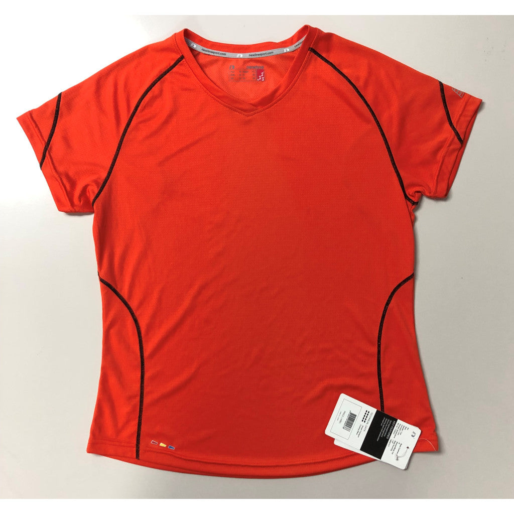 Newline Base Coolmax Tee, Laufshirt, orange, Damen, Größe M