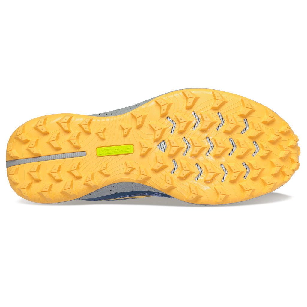 Saucony Peregrine 12, Damen, basin/gold, blau/gold