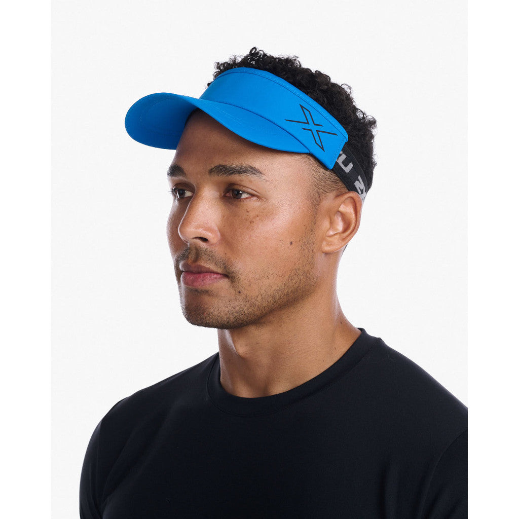 2XU Performance Visor, Unisex, starling/black, blau