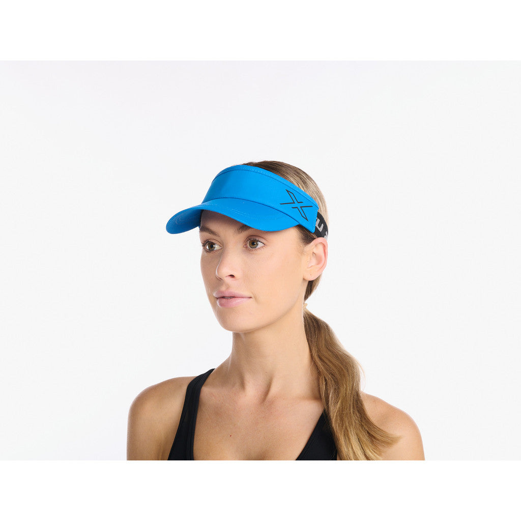 2XU Performance Visor, Unisex, starling/black, blau