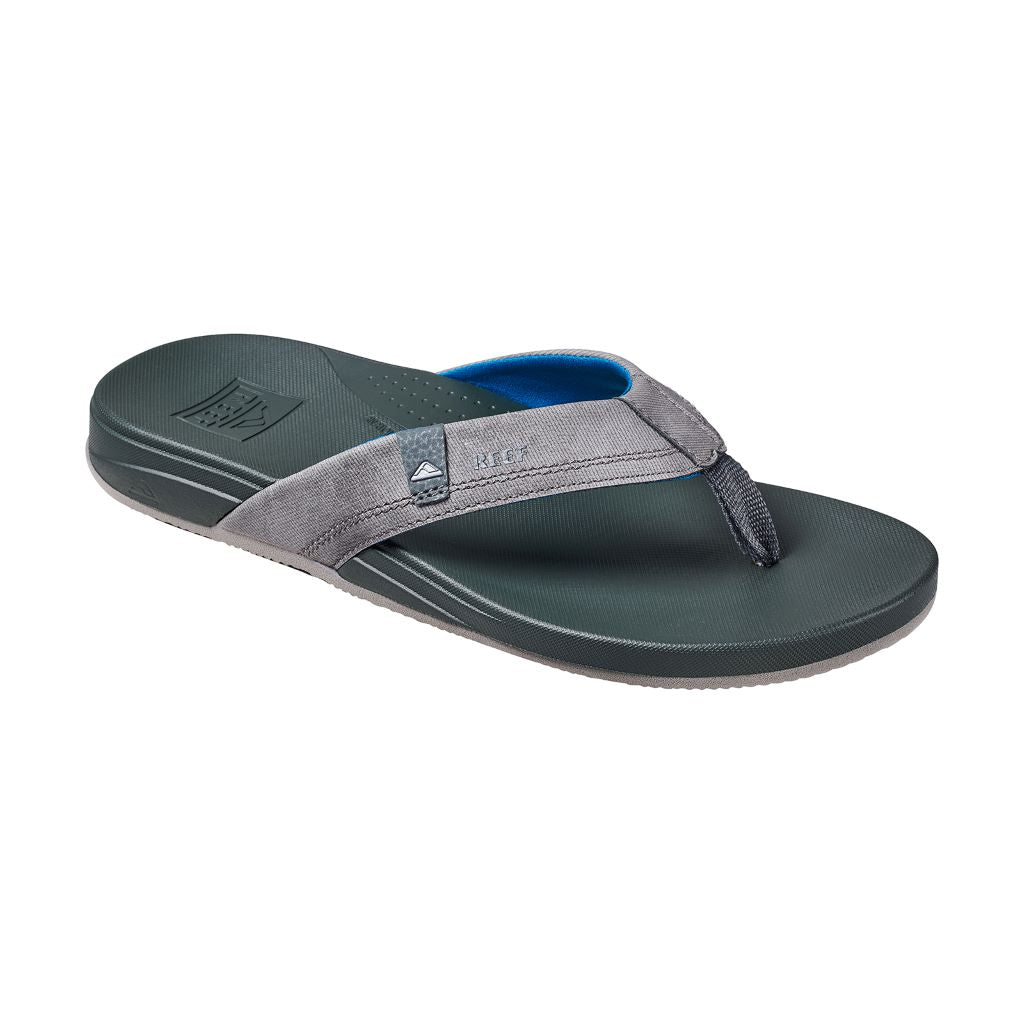 REEF Sandale Herren Cushion Spring, grey/blue, grau/blau, Flipflop