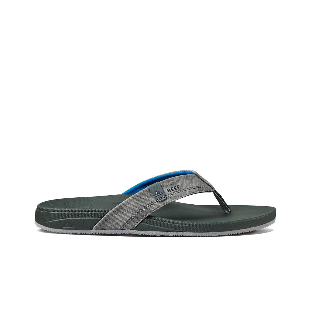 REEF Sandale Herren Cushion Spring, grey/blue, grau/blau, Flipflop